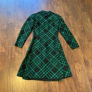 Vintage Sixties Cocktail Party Dress Size Small